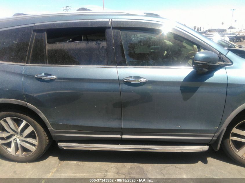 2016 HONDA PILOT TOURING - 5FNYF5H91GB008220