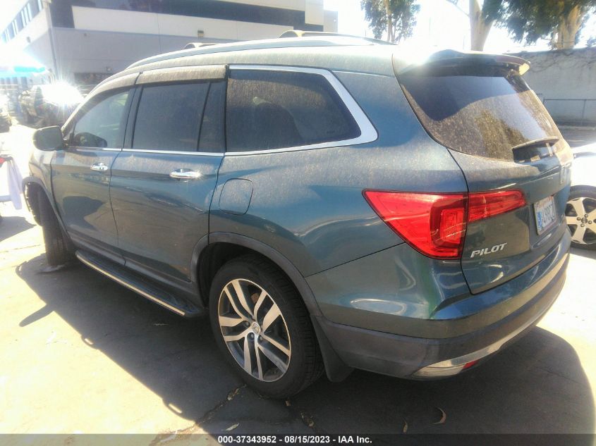 2016 HONDA PILOT TOURING - 5FNYF5H91GB008220