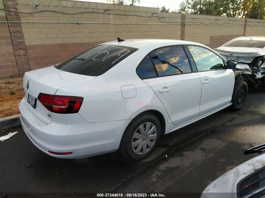 2016 VOLKSWAGEN JETTA SEDAN 1.4T S W/TECHNOLOGY - 3VW267AJ2GM290978