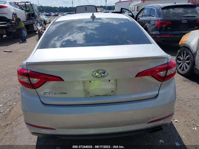 2016 HYUNDAI SONATA 2.4L SE - 5NPE24AF8GH356123