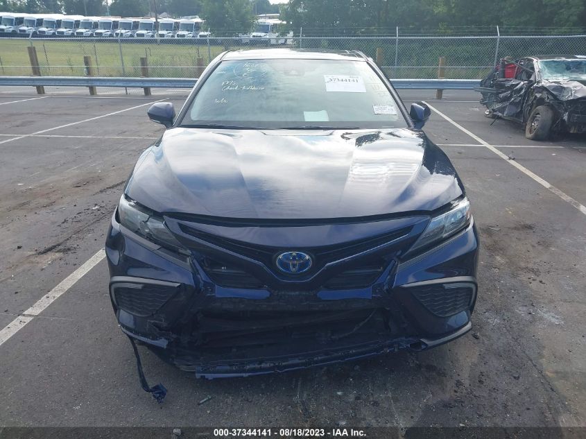 2022 TOYOTA CAMRY HYBRID - 4T1S31AK5NU585739