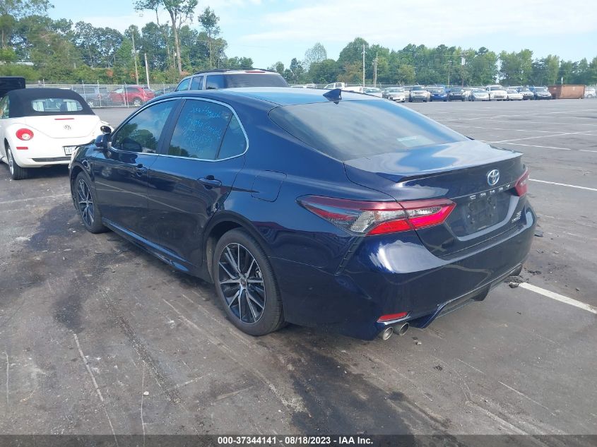 2022 TOYOTA CAMRY HYBRID - 4T1S31AK5NU585739
