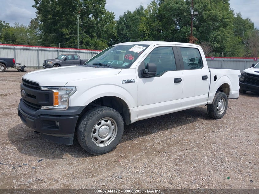 VIN 1FTEW1EB0KKD91596 2019 FORD F-150 XL
