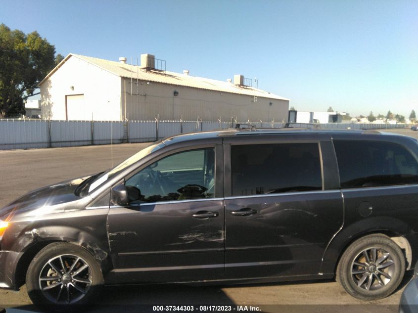 2017 DODGE GRAND CARAVAN SXT - 2C4RDGCG0HR825566