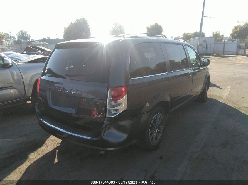 2017 DODGE GRAND CARAVAN SXT - 2C4RDGCG0HR825566