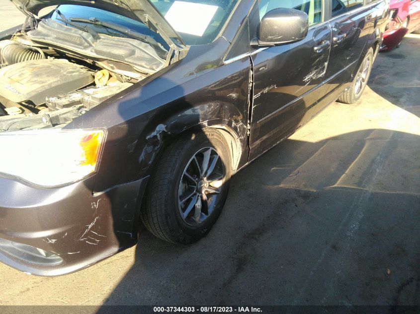 2017 DODGE GRAND CARAVAN SXT - 2C4RDGCG0HR825566