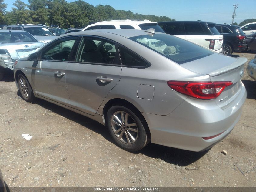 2016 HYUNDAI SONATA 2.4L SE - 5NPE24AF5GH388351