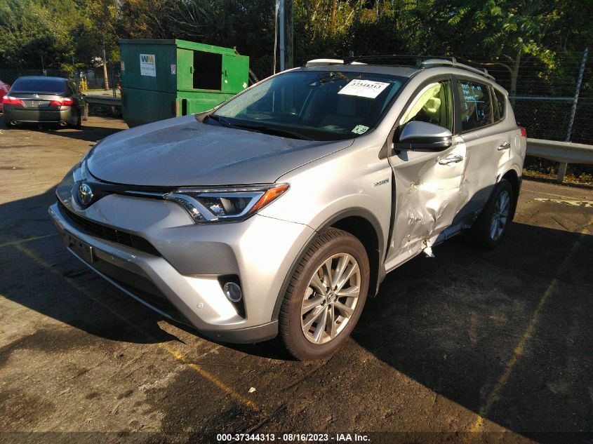 2017 TOYOTA RAV4 HYBRID LIMITED - JTMDJREV0HD079486