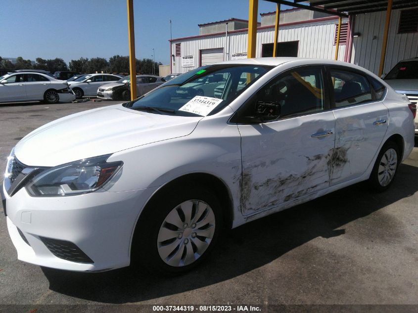 2017 NISSAN SENTRA S/SV/SR/SL - 3N1AB7AP2HY213085