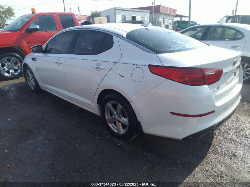 2014 KIA OPTIMA LX - 5XXGM4A73EG341582