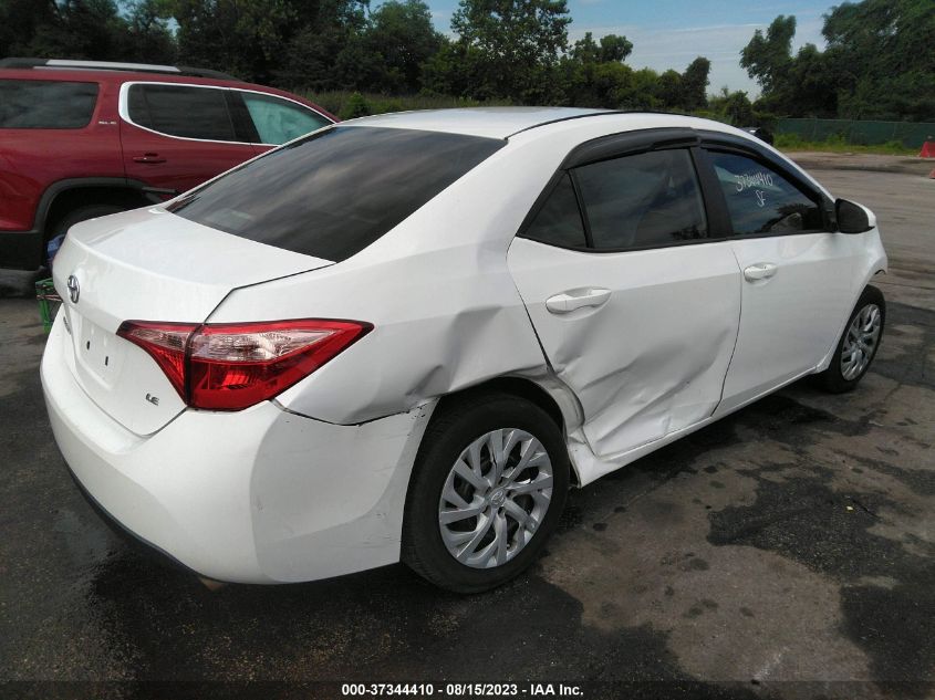 2018 TOYOTA COROLLA L/LE/XLE/SE/XSE - 2T1BURHE7JC009402