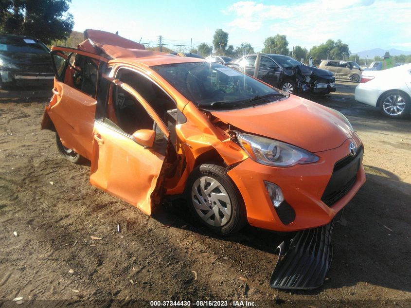 2016 TOYOTA PRIUS C ONE/TWO/THREE/FOUR - JTDKDTB38G1128979