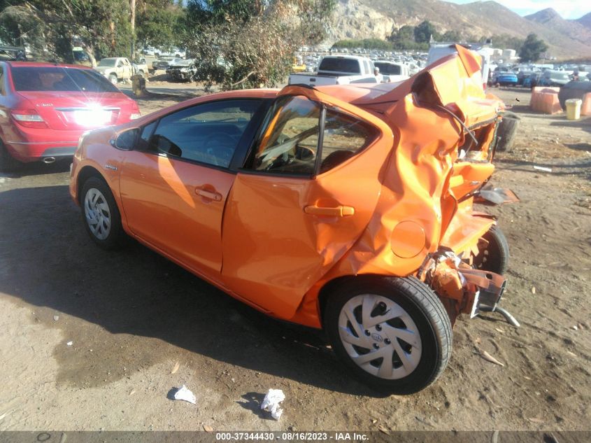 2016 TOYOTA PRIUS C ONE/TWO/THREE/FOUR - JTDKDTB38G1128979