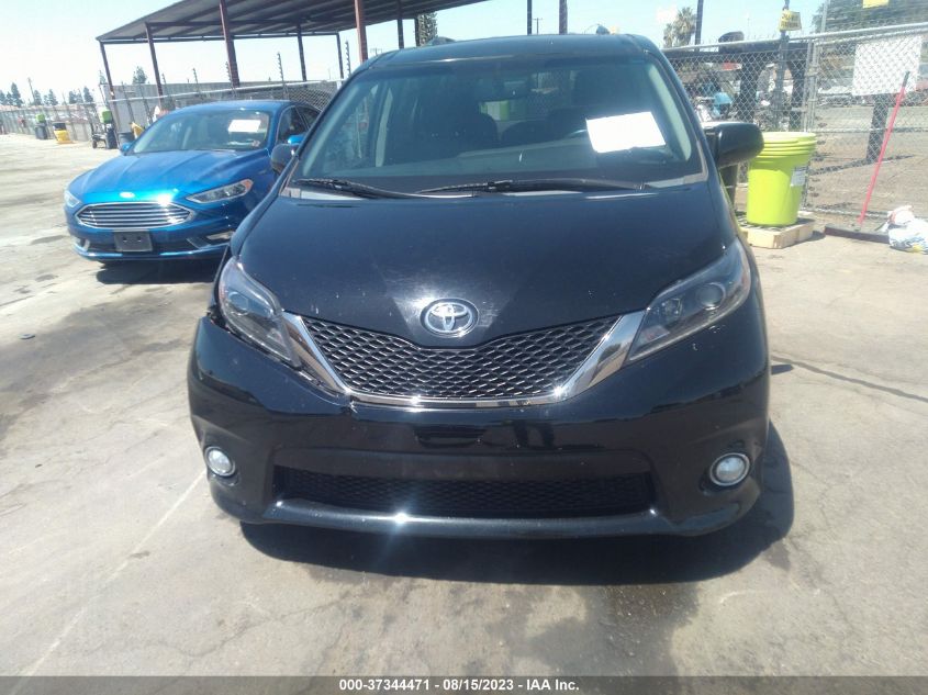 2015 TOYOTA SIENNA SE - 5TDXK3DCXFS541867