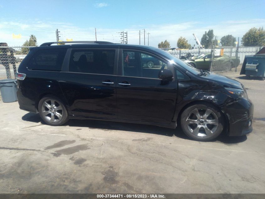 2015 TOYOTA SIENNA SE - 5TDXK3DCXFS541867