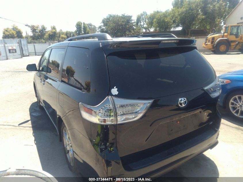 2015 TOYOTA SIENNA SE - 5TDXK3DCXFS541867