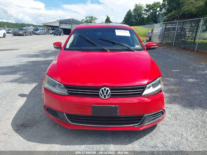 2014 VOLKSWAGEN JETTA SEDAN SE W/CONNECTIVITY/SUNROOF - 3VWD07AJ6EM423684
