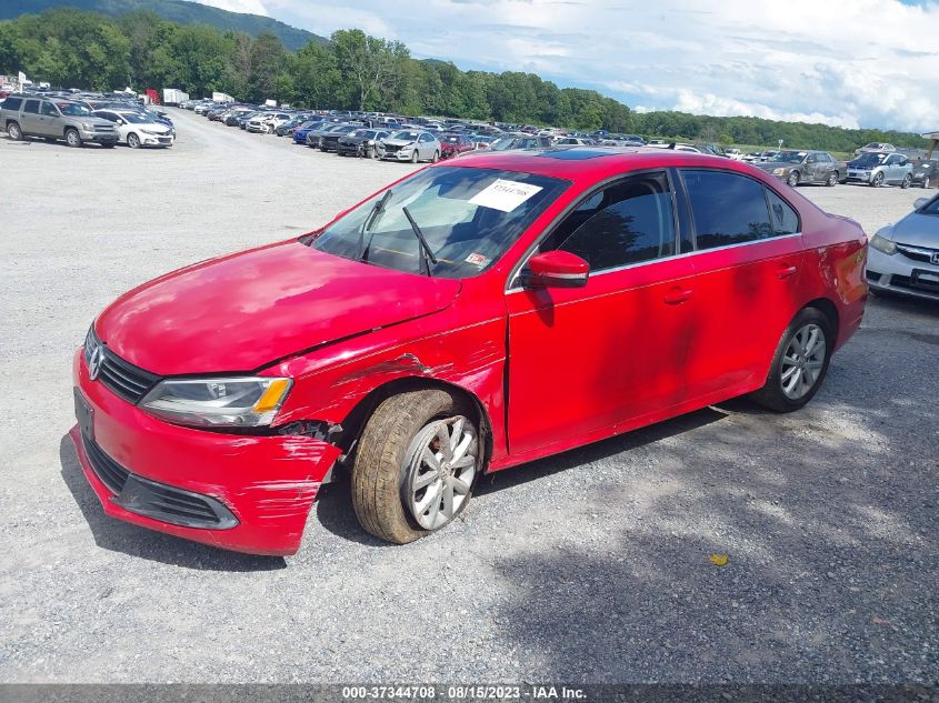 2014 VOLKSWAGEN JETTA SEDAN SE W/CONNECTIVITY/SUNROOF - 3VWD07AJ6EM423684