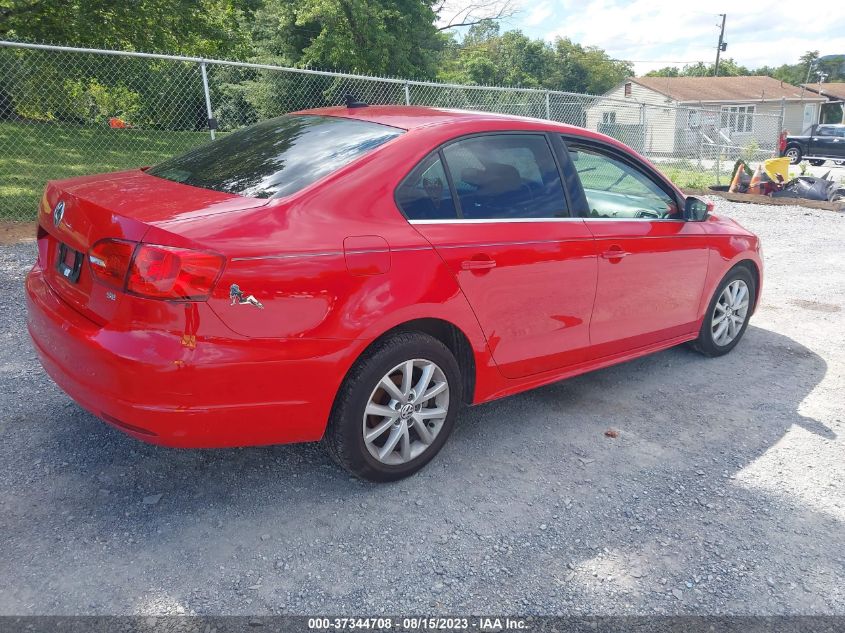 2014 VOLKSWAGEN JETTA SEDAN SE W/CONNECTIVITY/SUNROOF - 3VWD07AJ6EM423684