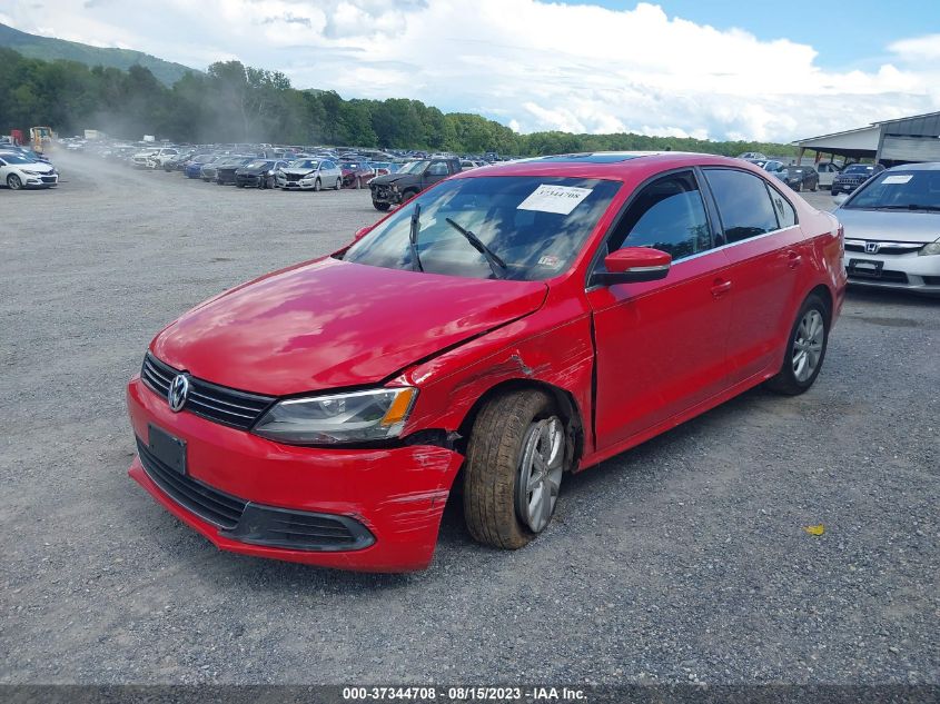 2014 VOLKSWAGEN JETTA SEDAN SE W/CONNECTIVITY/SUNROOF - 3VWD07AJ6EM423684