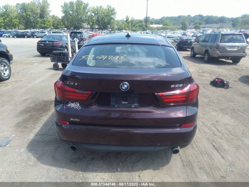 2014 BMW 5 SERIES GRAN TURISMO 535I XDRIVE - WBA5M4C53ED183660