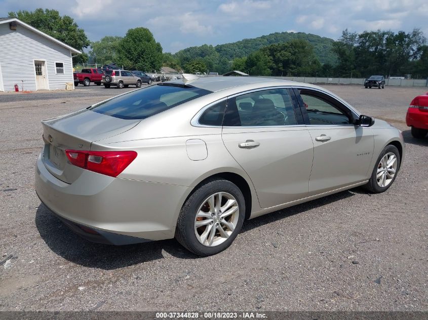 2016 CHEVROLET MALIBU LT - 1G1ZE5ST9GF241262