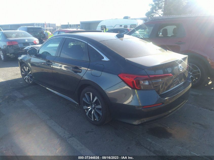 VIN 2HGFE1F73NH325980 2022 HONDA CIVIC SEDAN EX