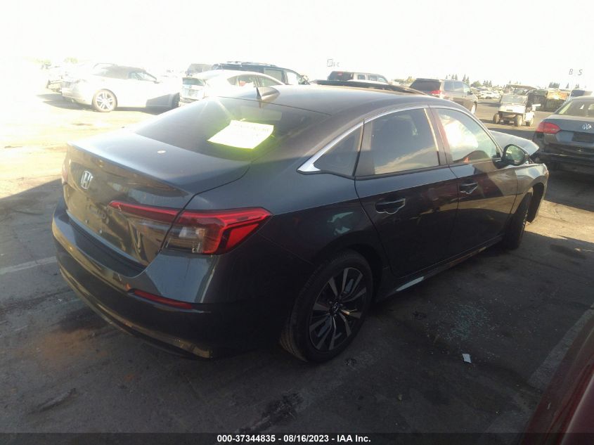 VIN 2HGFE1F73NH325980 2022 HONDA CIVIC SEDAN EX
