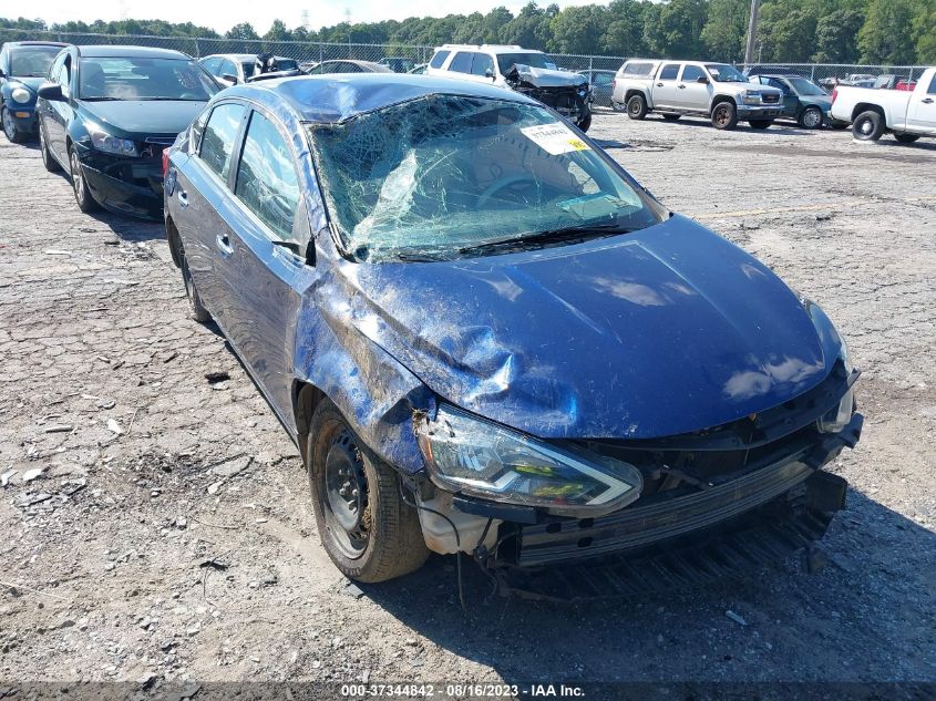 2019 NISSAN SENTRA S - 3N1AB7AP3KY256146