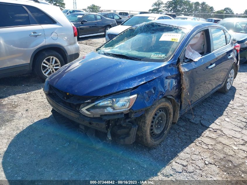 2019 NISSAN SENTRA S - 3N1AB7AP3KY256146