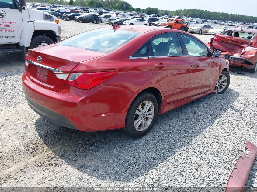 2014 HYUNDAI SONATA GLS - 5NPEB4AC9EH887415