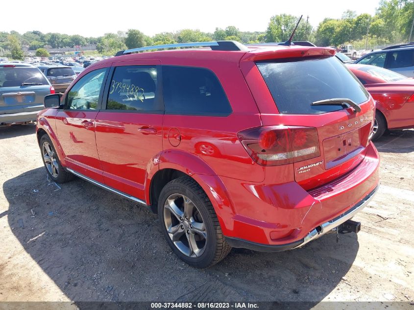 2016 DODGE JOURNEY CROSSROAD - 3C4PDDGGXGT213337