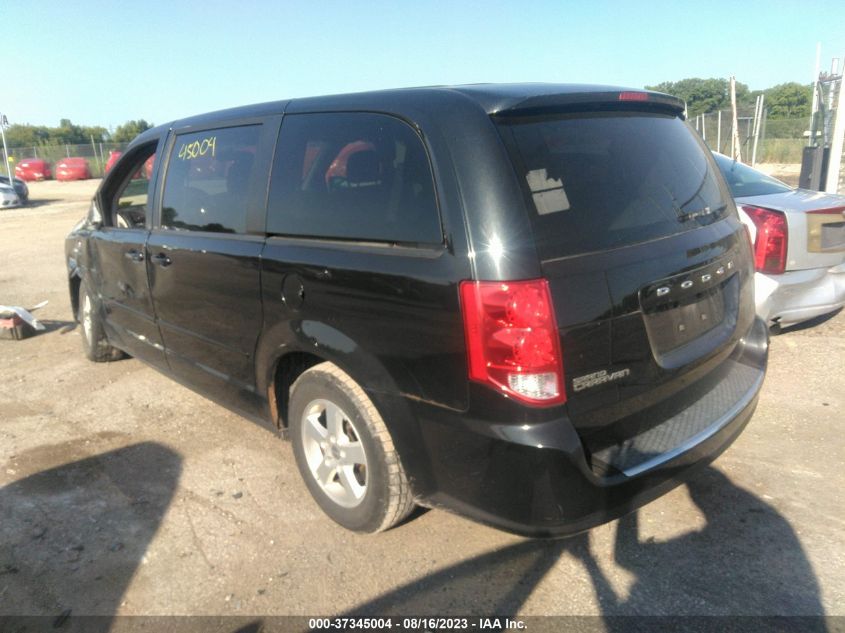2013 DODGE GRAND CARAVAN SXT - 2C4RDGCG6DR521247