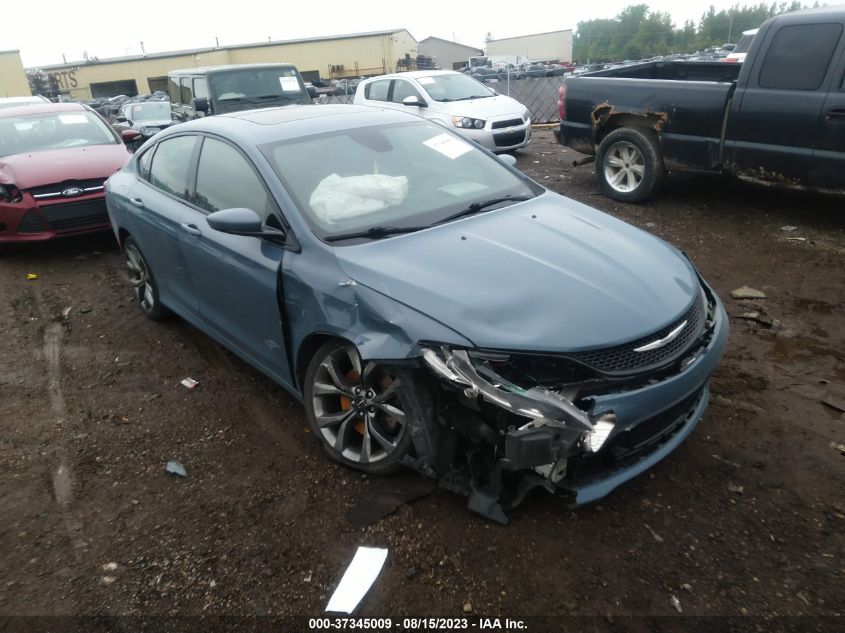 2015 CHRYSLER 200 S - 1C3CCCBG9FN646671