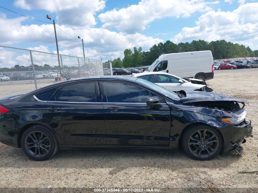 2018 FORD FUSION SE - 3FA6P0HD9JR244587