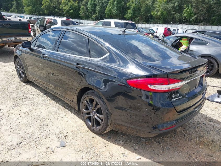 2018 FORD FUSION SE - 3FA6P0HD9JR244587