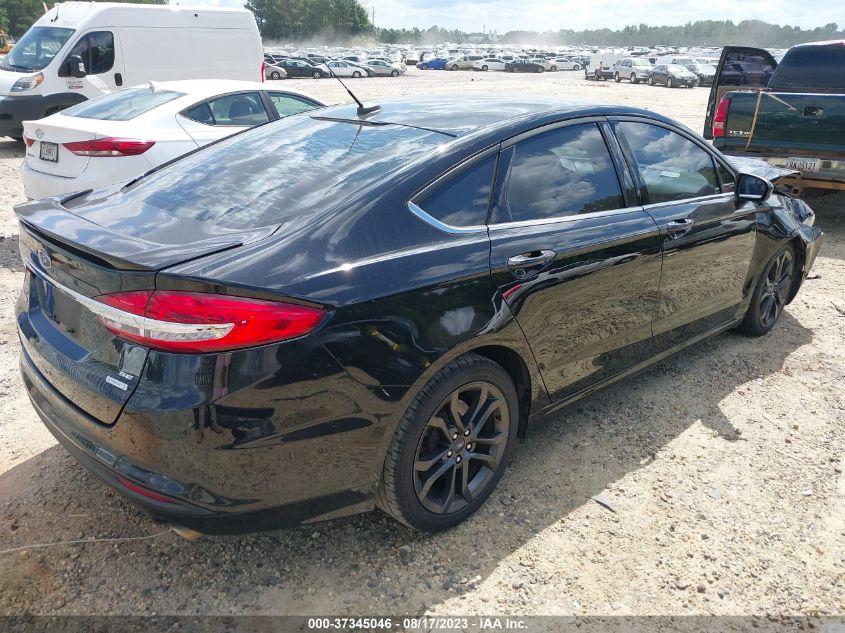 2018 FORD FUSION SE - 3FA6P0HD9JR244587