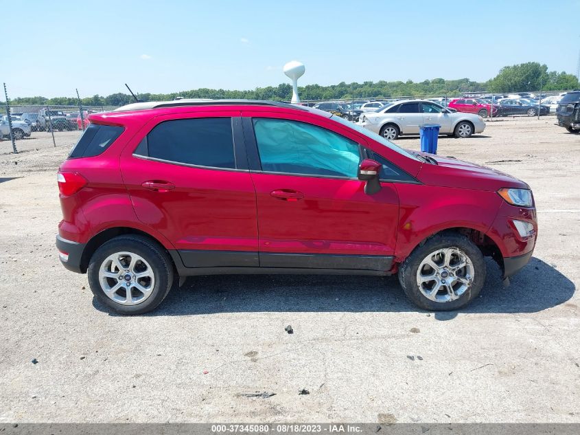 2018 FORD ECOSPORT SE - MAJ3P1TE9JC175679