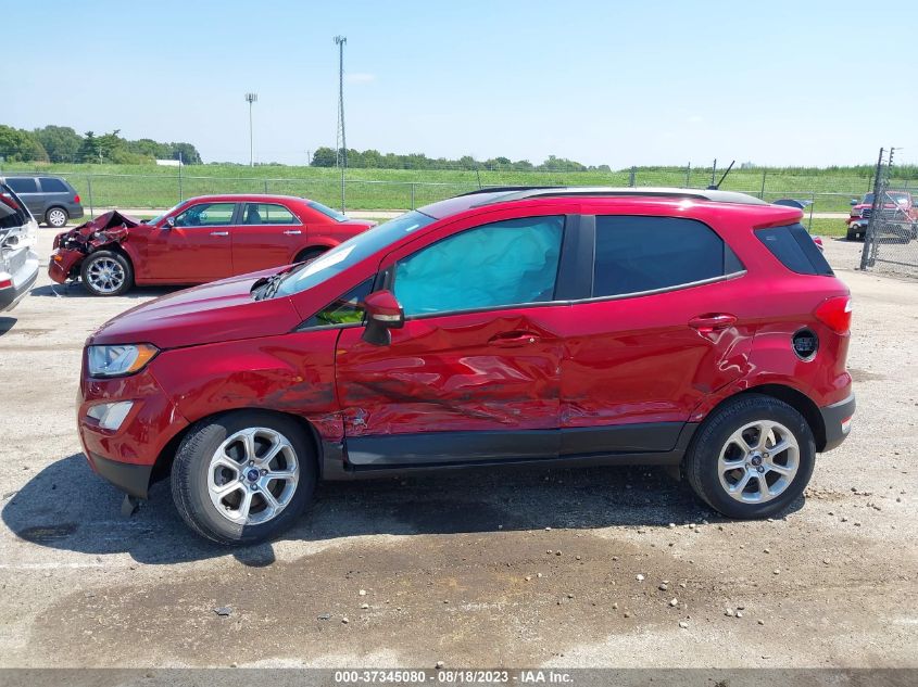2018 FORD ECOSPORT SE - MAJ3P1TE9JC175679