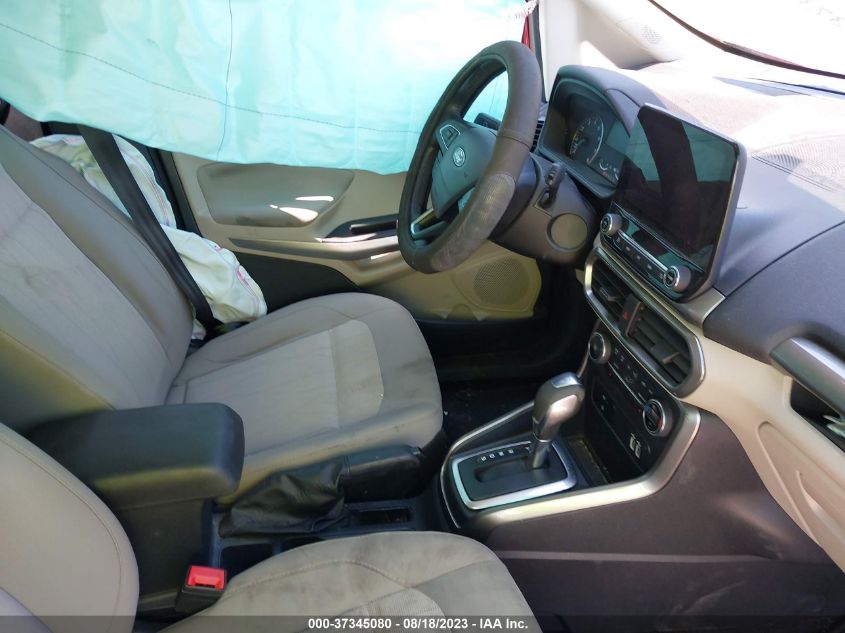 2018 FORD ECOSPORT SE - MAJ3P1TE9JC175679