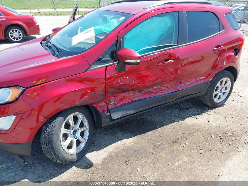 2018 FORD ECOSPORT SE - MAJ3P1TE9JC175679