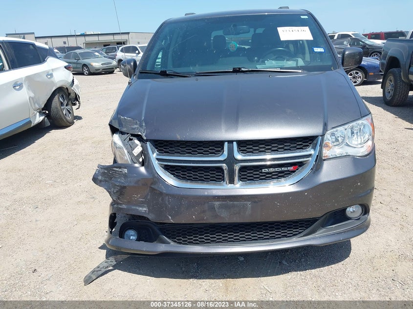 VIN 2C4RDGCG5JR253660 2018 DODGE GRAND CARAVAN SXT