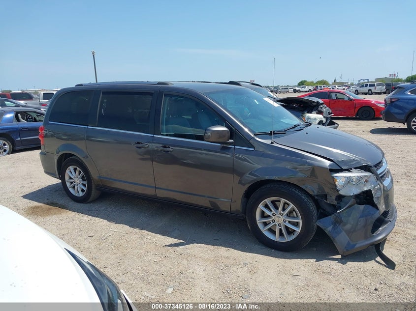 VIN 2C4RDGCG5JR253660 2018 DODGE GRAND CARAVAN SXT