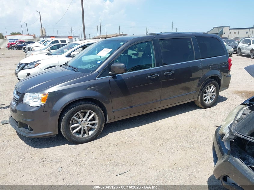VIN 2C4RDGCG5JR253660 2018 DODGE GRAND CARAVAN SXT