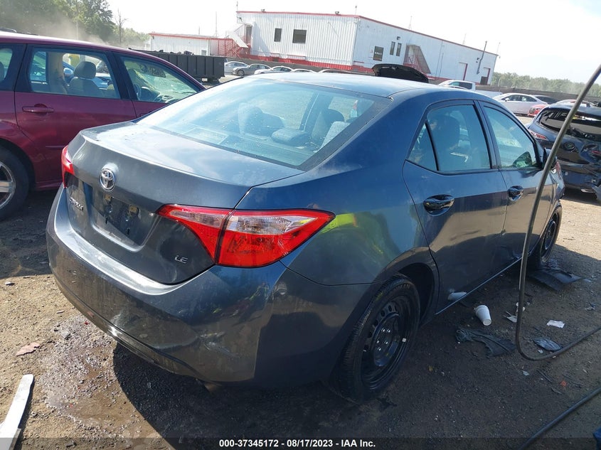 2019 TOYOTA COROLLA VIN: 5YFBURHE0KP938641