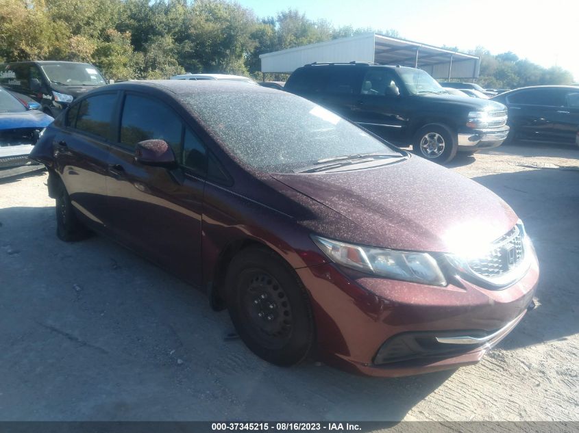 2013 HONDA CIVIC SDN LX - 19XFB2F53DE039617