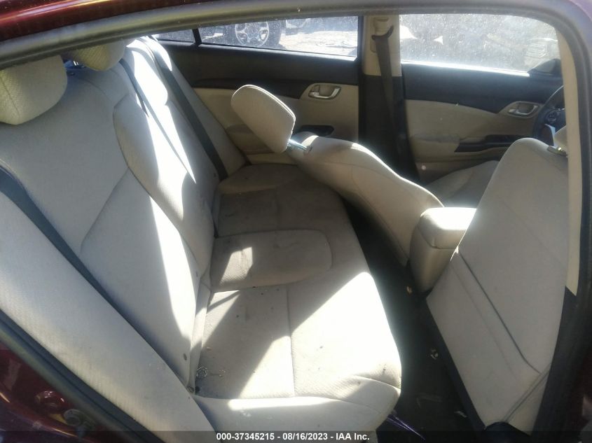 2013 HONDA CIVIC SDN LX - 19XFB2F53DE039617