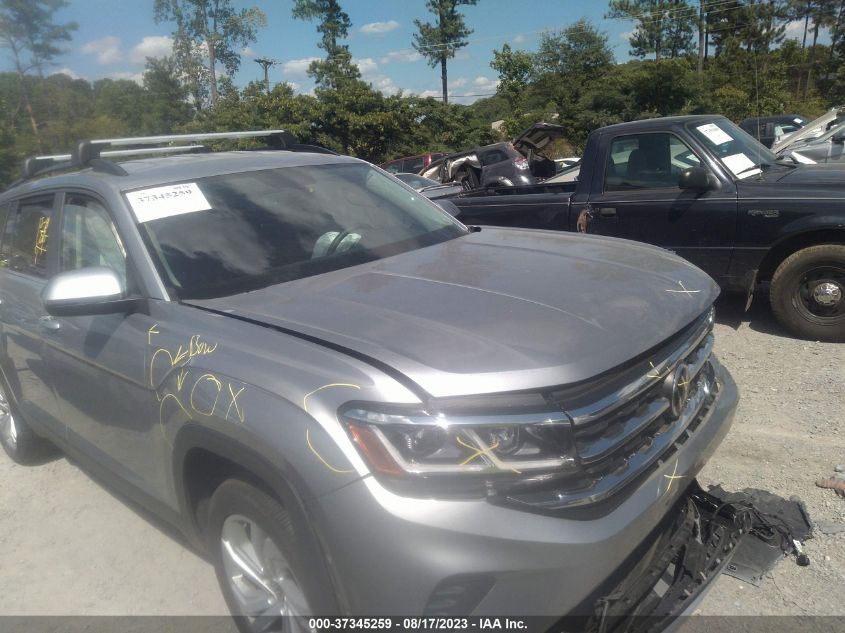 2022 VOLKSWAGEN ATLAS 3.6L V6 SE W/TECHNOLOGY - 1V2HR2CA4NC556647