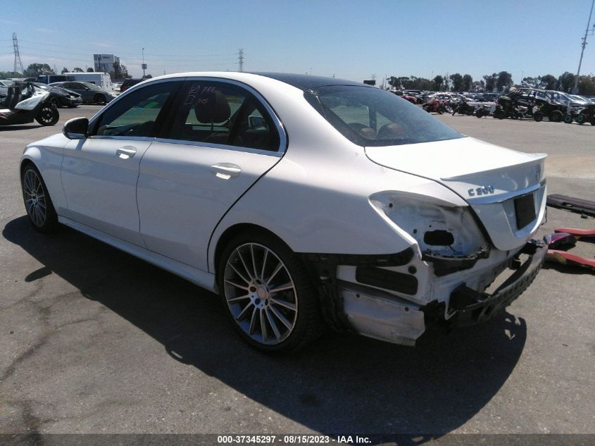 2017 MERCEDES-BENZ C-CLASS C 300 - 55SWF4JB3HU182725