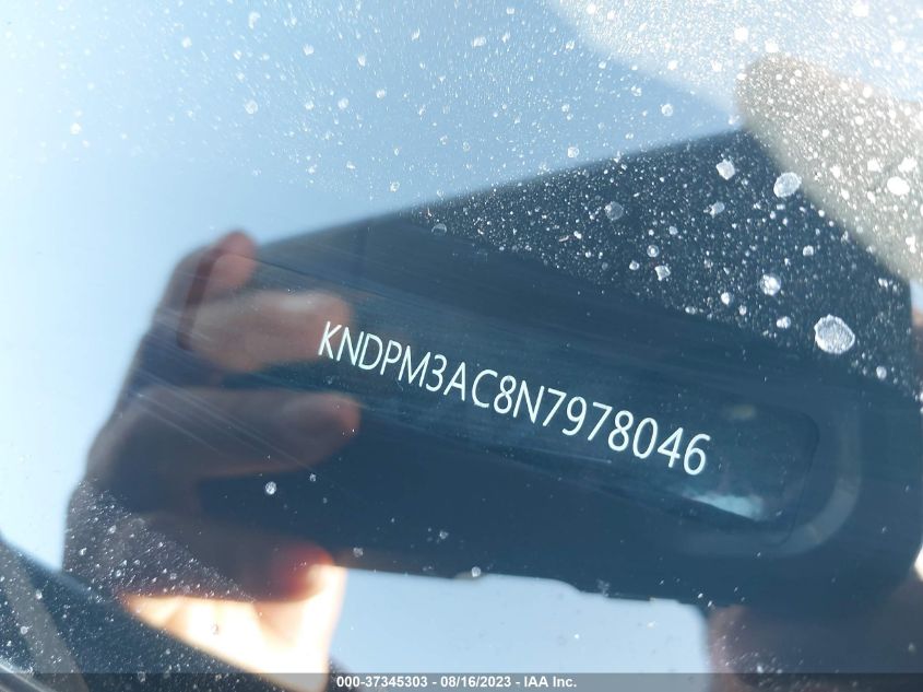 2022 KIA SPORTAGE LX - KNDPM3AC8N7978046